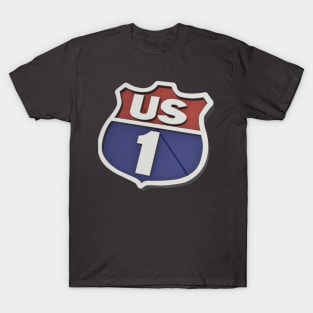 US-1 retro 3D T-Shirt